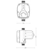 BRIO TANK DIGITAL Áramlásérzékelős Szivattyúvezérlő 1 m kábel 230V/12A IP65