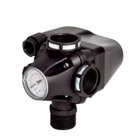   Pressure Switch for Water 3 ut.elágazó és nyomásmérővel 1 fáz 1-5 bar 250 V / 16 A