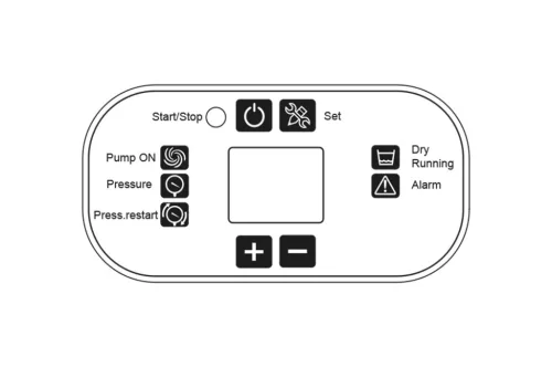 PRESSYSTEM cos fi Digital Pressure Switch for 1,5 kW Pump