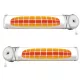 QH3012 Quartz radiant heater with 2-level pull switch, 600W–1200W