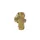Brass connector L=82 5 ut. 1" external + 2*1" internal + 1/4" internal + 1/4" external