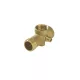 Brass connector L=91 5 ut. 1" external + 2*1" internal + 1/4" internal + 1/4" external