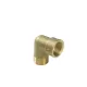 Brass connector elbow  L=72   1" external + 1" internal