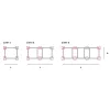  Hőszivattyú tartó 4 MODUL 1200X1000 mm