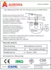 Timer switch for TUBO 100-120-150 type Aurora fans