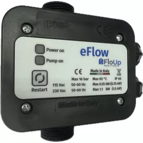   E-Flow Electronic Flow Switch  230V  50-60Hz max.: 1,5 kW for Pump Motor 1"KM