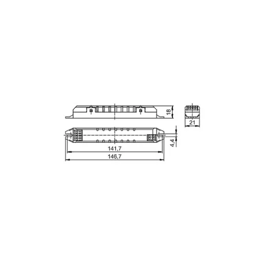VS 188666-1752 ballast T8 220–240V 18W