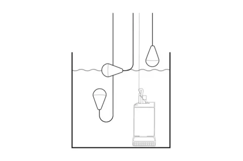 E-FLY Float Switch Filling/Emptying NEOPRENE H07RN-F 10 m (For Wastewater)
